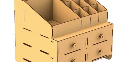 Ящик caixa de maquiagem