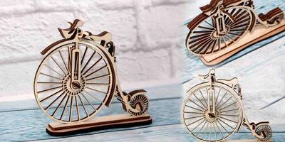 Старинный велосипед 24