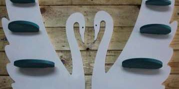 Полочка лебеди