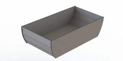 Ящик закругленный