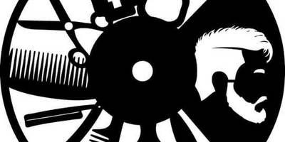 Часы barber clock design