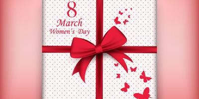 Дизайн 8 марта женский день 7