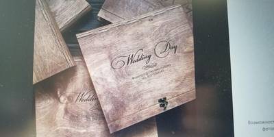 Шкатулка для фотографа на заказ