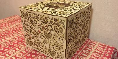 Коробочка wedding 3мм