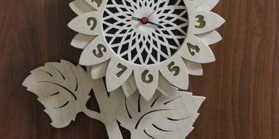 Часы малые подсолнух