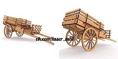 Сборная модель Телеги 20