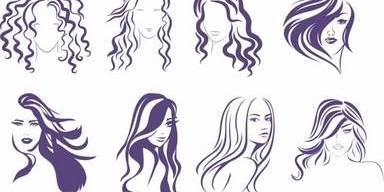 8 марта силуэты причесок 2