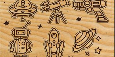 Вкладыши космос