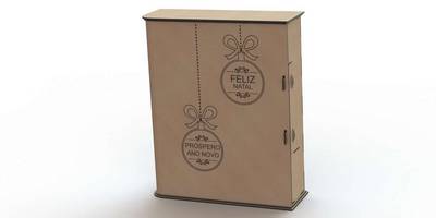 Коробка для бутылки 5