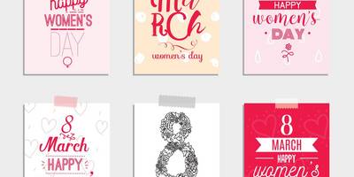 Открытки на 8 марта для печати