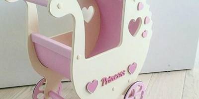 Кукольная мебель - коляска для кукол