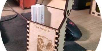 Портсигар из дерева