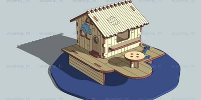 ночник "Берлога капитана"