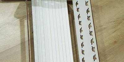 Кукольная мебель - люлька ажурная