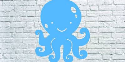 Часы основа для часов осьминожка