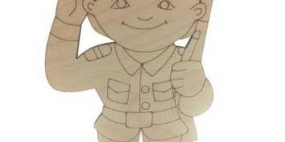 Солдатик на 23 февраля