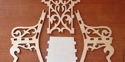 Кукольная мебель - кресло