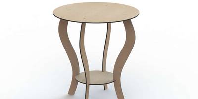 Столик круглый 650 мм