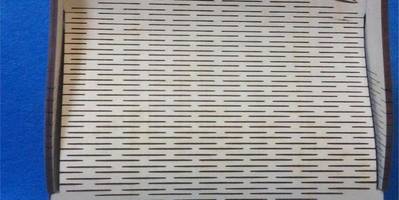 Шкатулка сумочка гибким резом