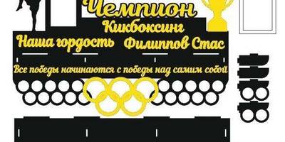 Медальница Чемпион Кикбоксинг 86