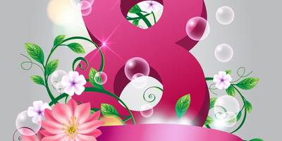 Иллюстрация женский день 15