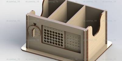 Органайзер с вечным календарем на стол