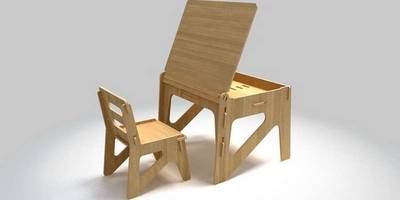 Детская парта со стульчиком