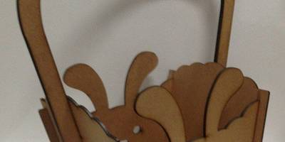 Коробка-корзинка кролик