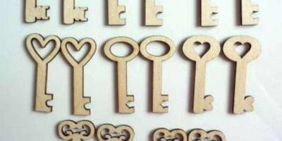 Ключница Деревянные ключики 81