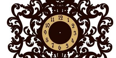 Часы с животными