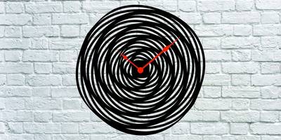 Часы спираль №3