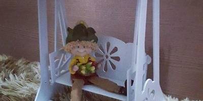 Кукольная мебель - кукольные качели