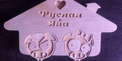 Ключница свинки