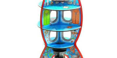 Детская полка ракета