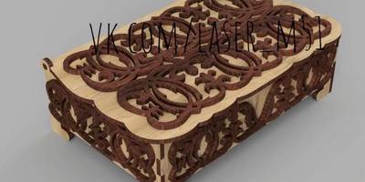 Шкатулка с вензелями