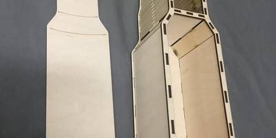 Шкатулка патрон для подарка на 23 февраля