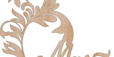 8 марта резная восьмерка