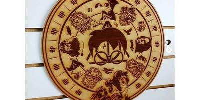 Часы mandala harry potter