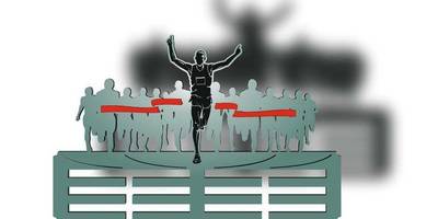 Медальница Бег 104