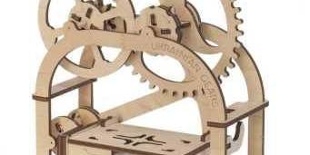 Шкатулка механическая визитница