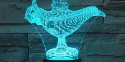 Led светильник лампа алладина