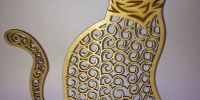 Кот для украшений на 8 марта