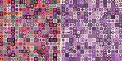 Набор винтажного орнамента для 8 марта