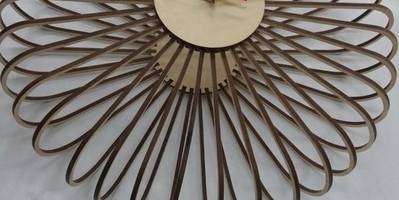 Часы обьемные геометрические