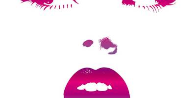 Девушка губы и глаза