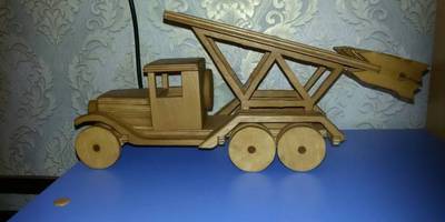 Катюша из фанеры