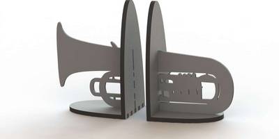 Стопоры для книг труба