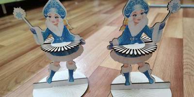 Снегурочка салфетница