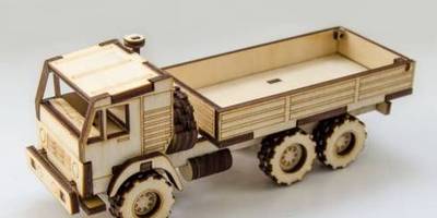 Камаз из фанеры