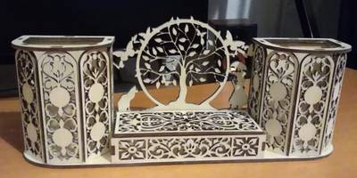 Органайзер шкатулка-дерево на 8 марта